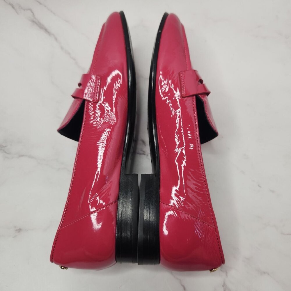 Kate Spade Pink Patent Leather Loafers Dress Shoes Oxford Women's 5.5 - Picture 5 of 9